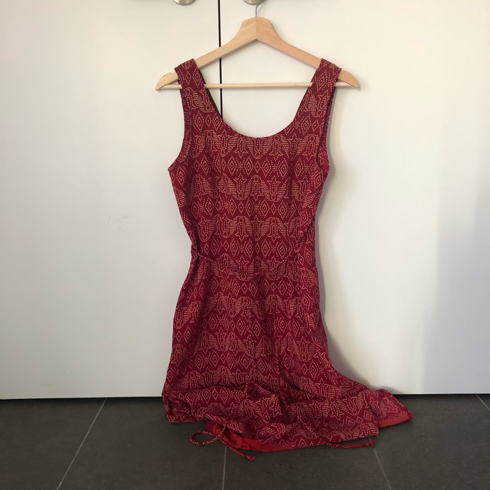 Long Red Dress